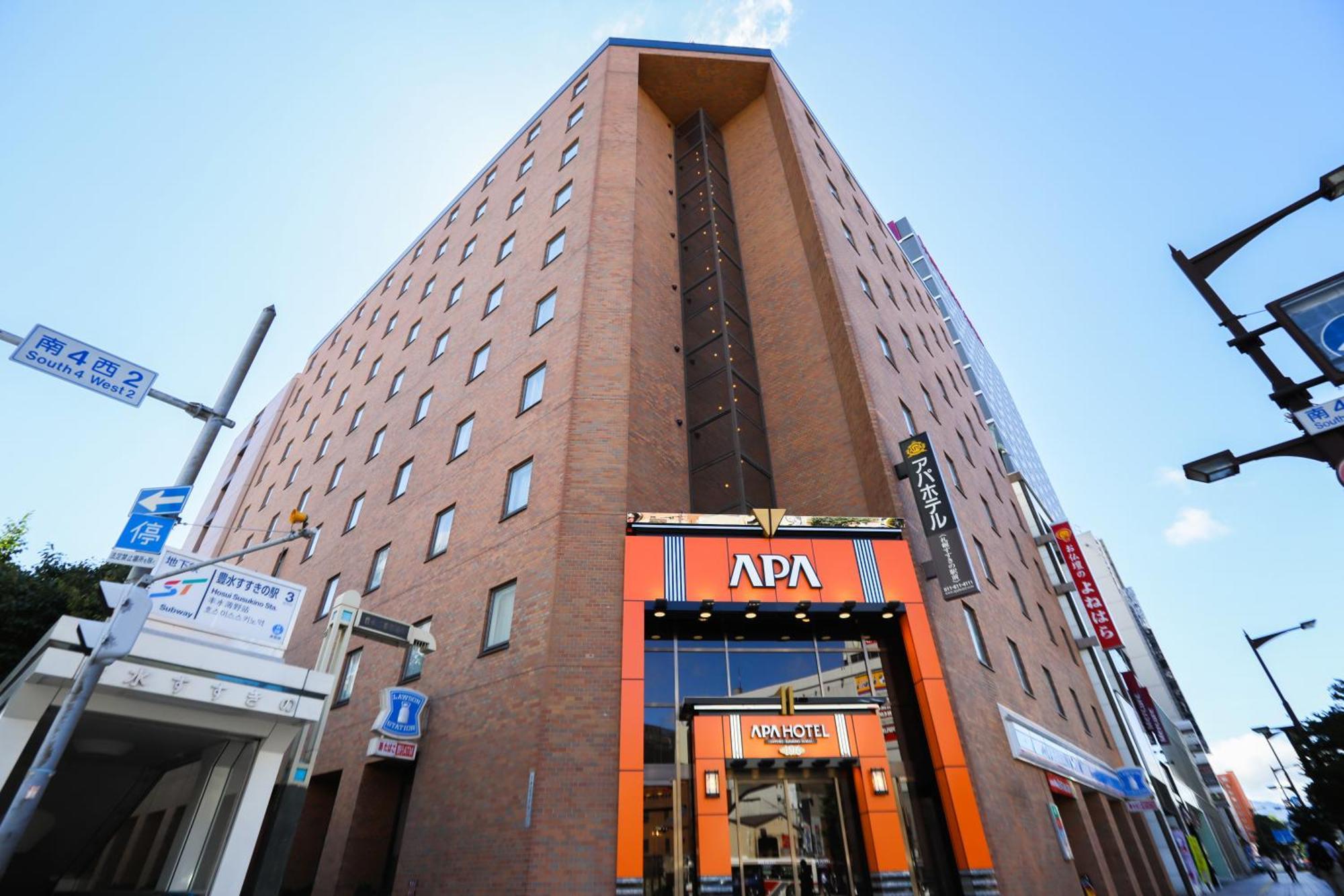 Apa Hotel Sapporo Susukino Ekimae Exteriér fotografie